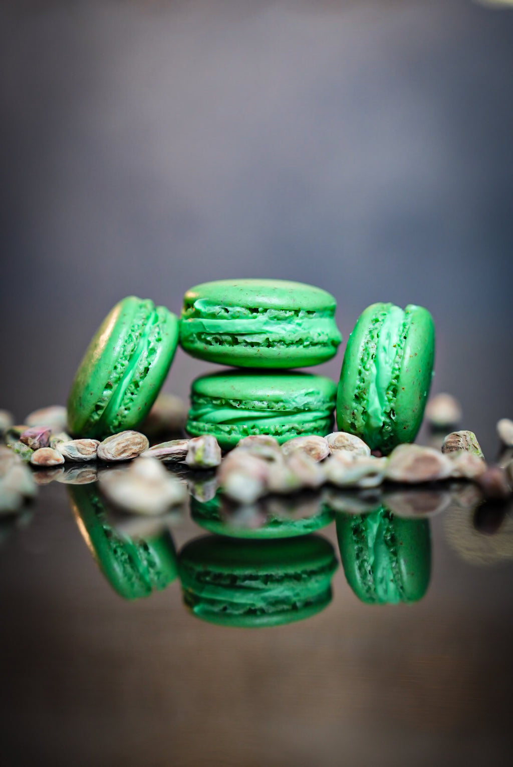 Pistachio macaron