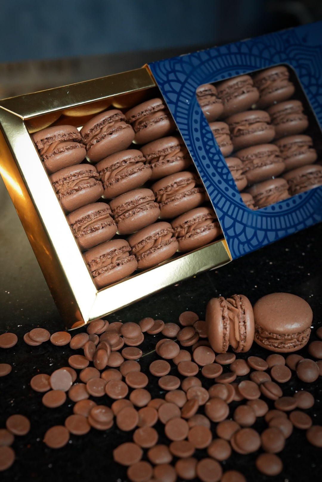 Chocolate Macaron